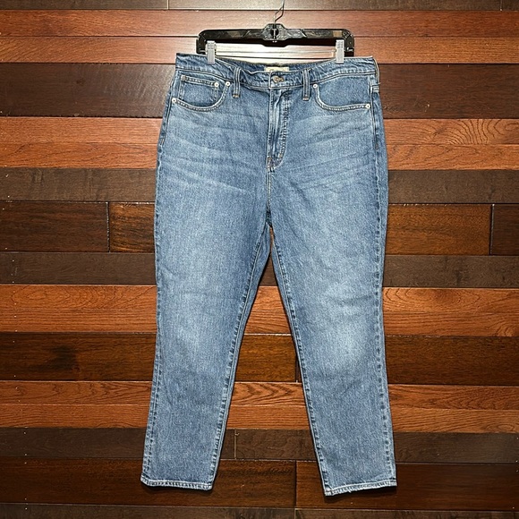 Madewell Denim - Madewell The Perfect Vintage Jean Straight Leg Denim Blue Jeans